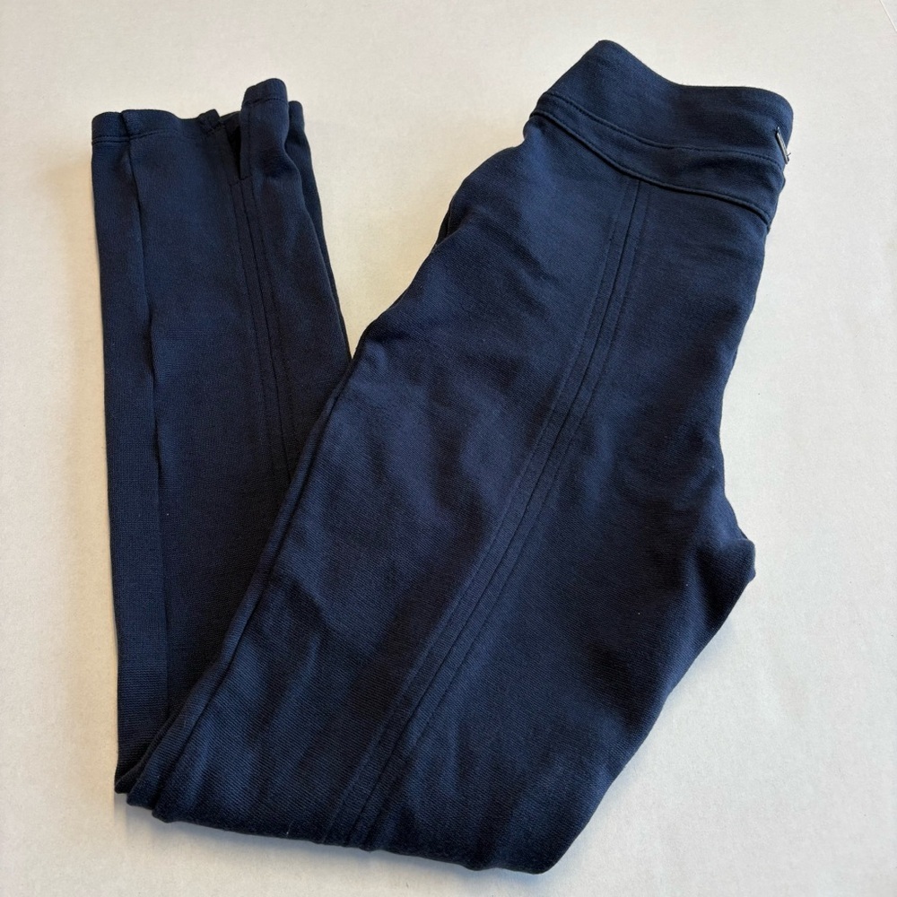 Prana XS Navy Blue Yoga Pants Bootcut Tencel Modal Stretch Athleisure